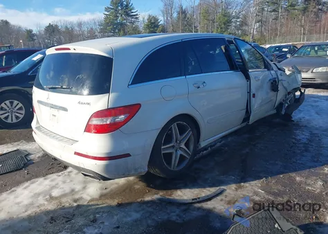 2012 Mercedes-Benz R 350 4Matic from USA, damaged, VIN 4JGCB5HE3CA154698